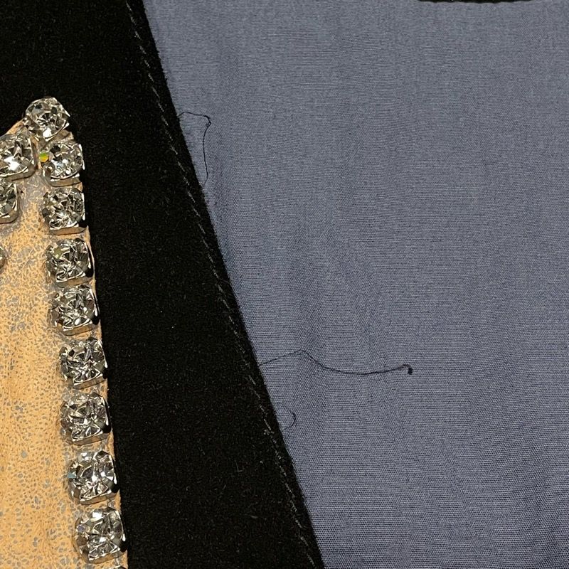 GUCCI x Bugs Bunny Stone-Embellished Nubuck Leather Vest - Black