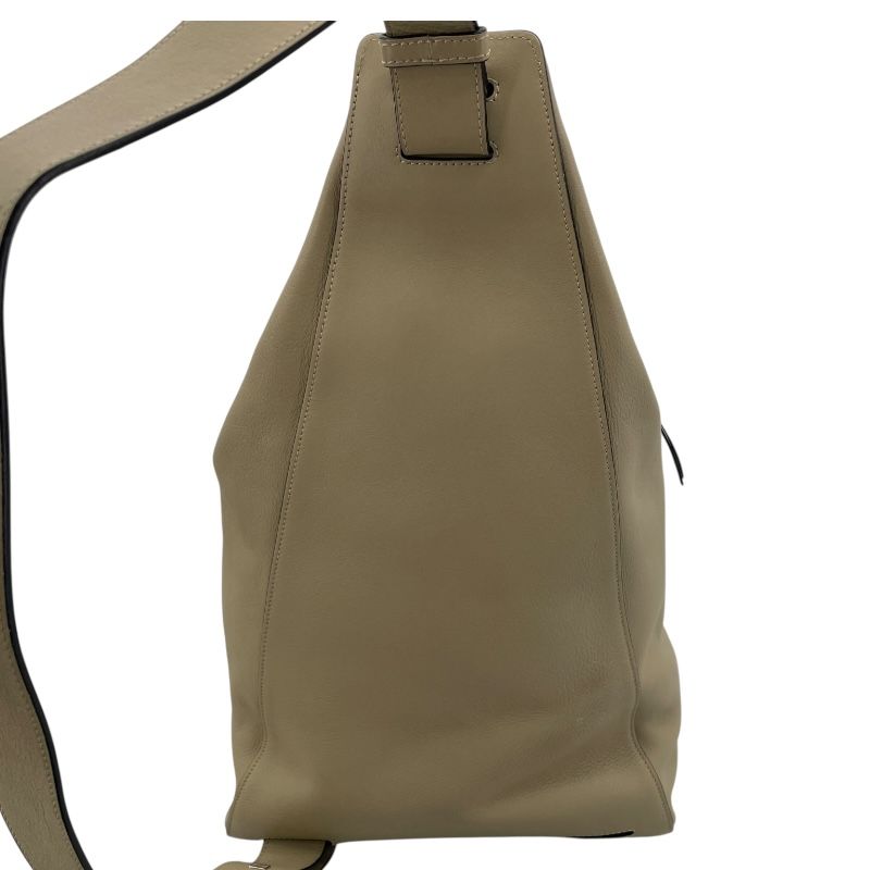 LOEWE Anton Sling Bag in Beige Calf Leather - Exclusive Men's Body Bag