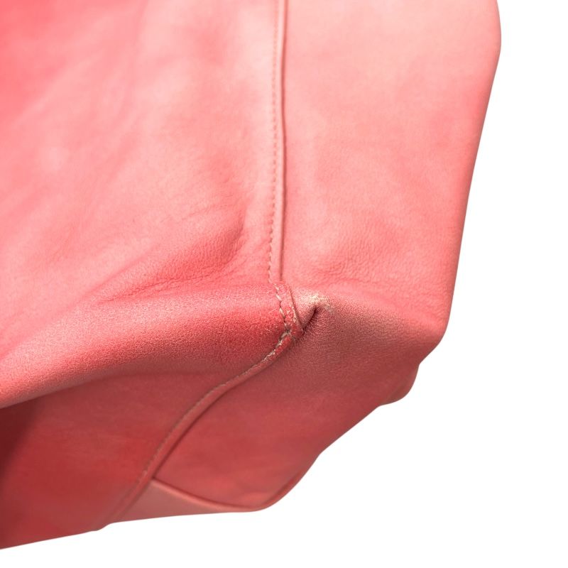 CELINE Pink Leather Horizontal Cabas Tote Bag - Exquisite Craftsmanship