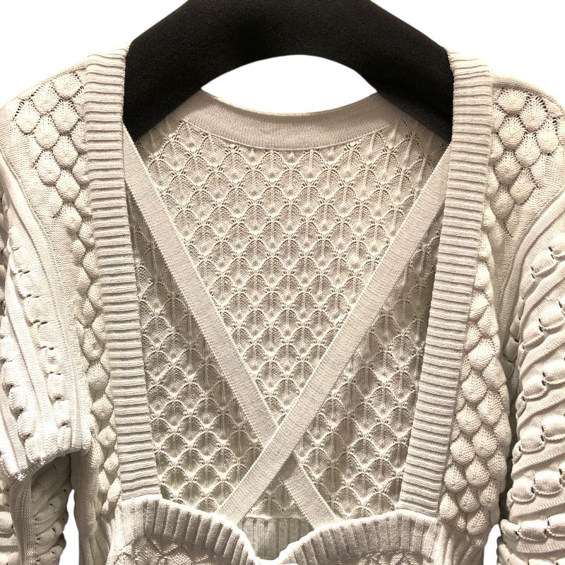 CHANEL Rayon Knit Dress - Timeless Elegance for the Modern Woman