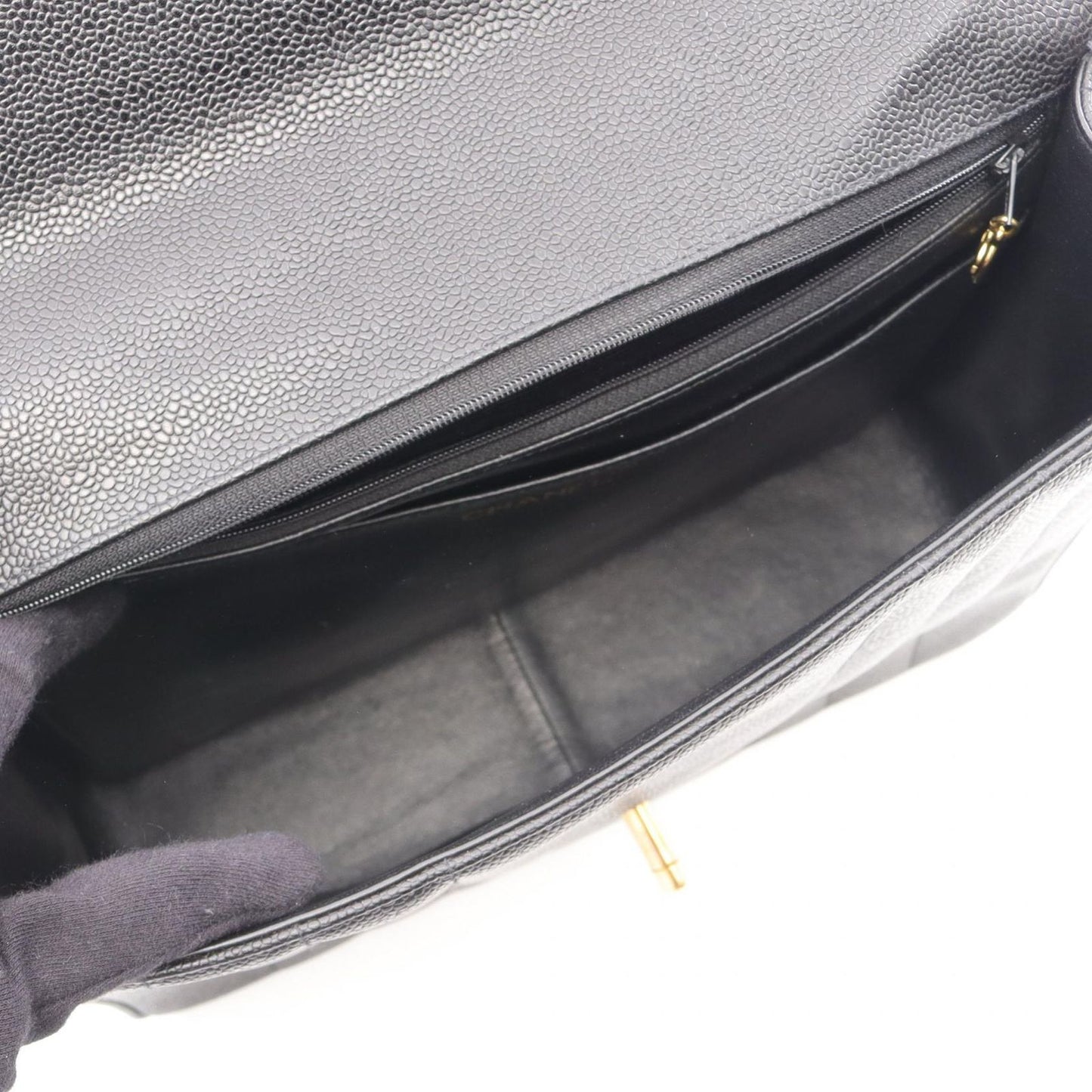 CHANEL Mademoiselle Black Calfskin Handbag - Timeless Elegance