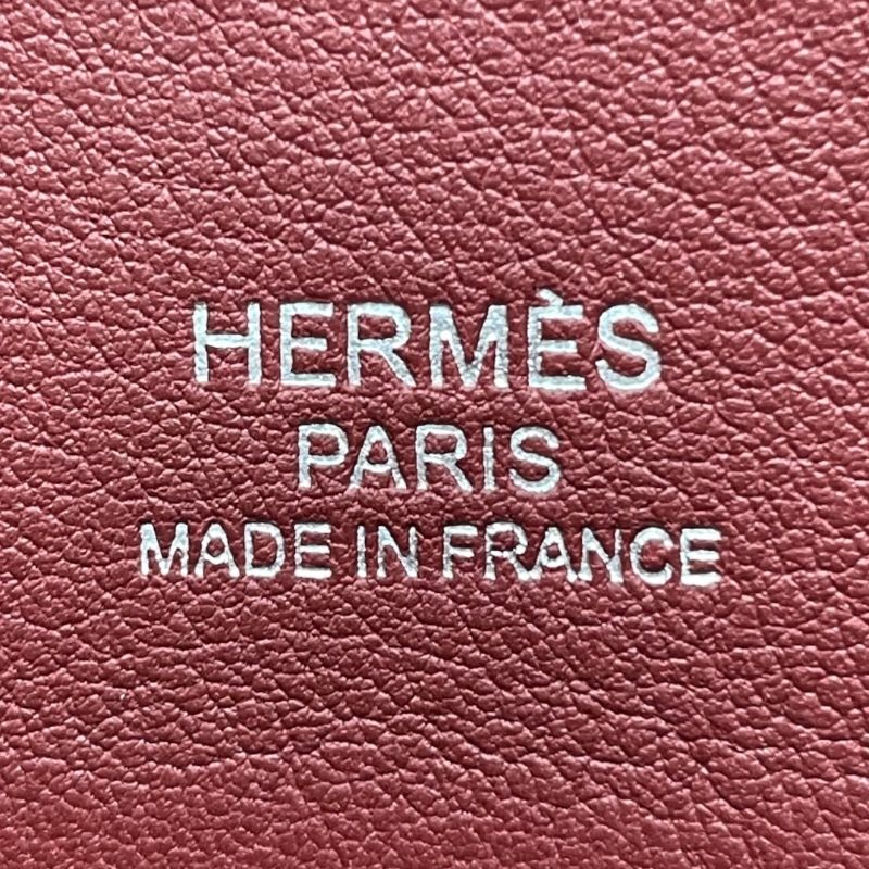 HERMES Aline Mini Shoulder Bag - Rouge Ash with Silver Hardware