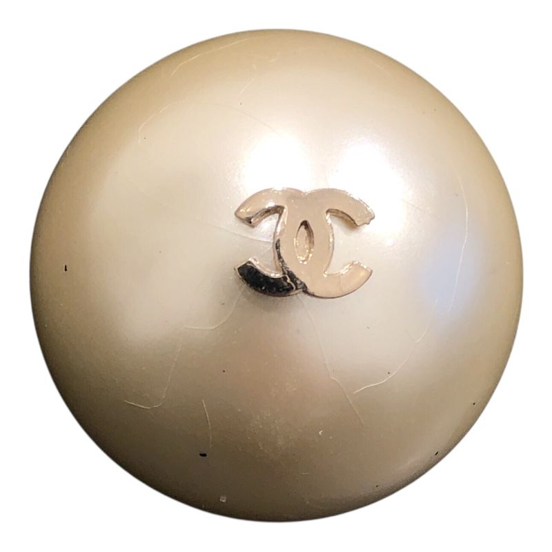 CHANEL Coco Mark Chouchou with Faux Pearls - Exquisite Hair Accessory