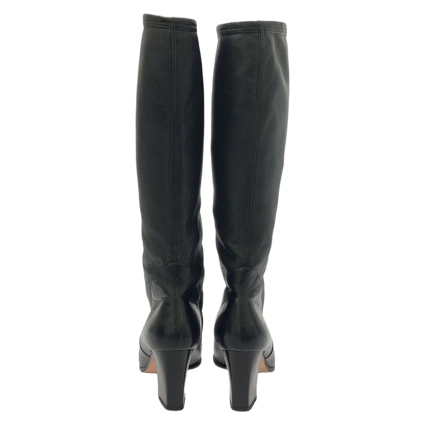 Salvatore Ferragamo Black Leather Boots - Timeless Elegance