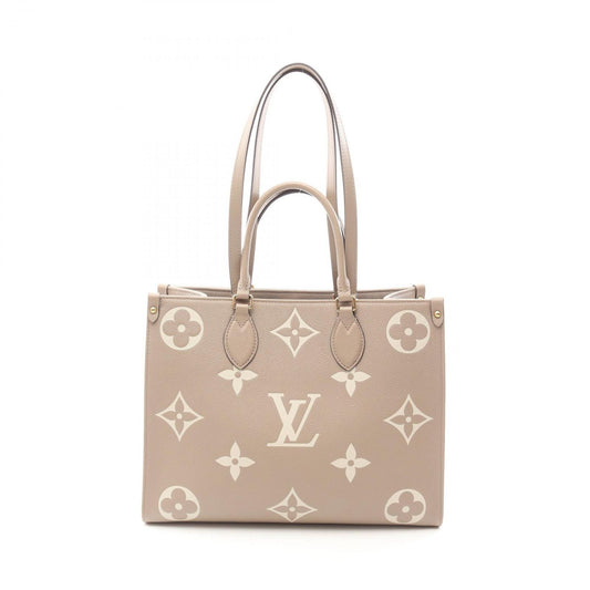 Louis Vuitton OnTheGo MM Tote Bag in Bi-Color Monogram Empreinte