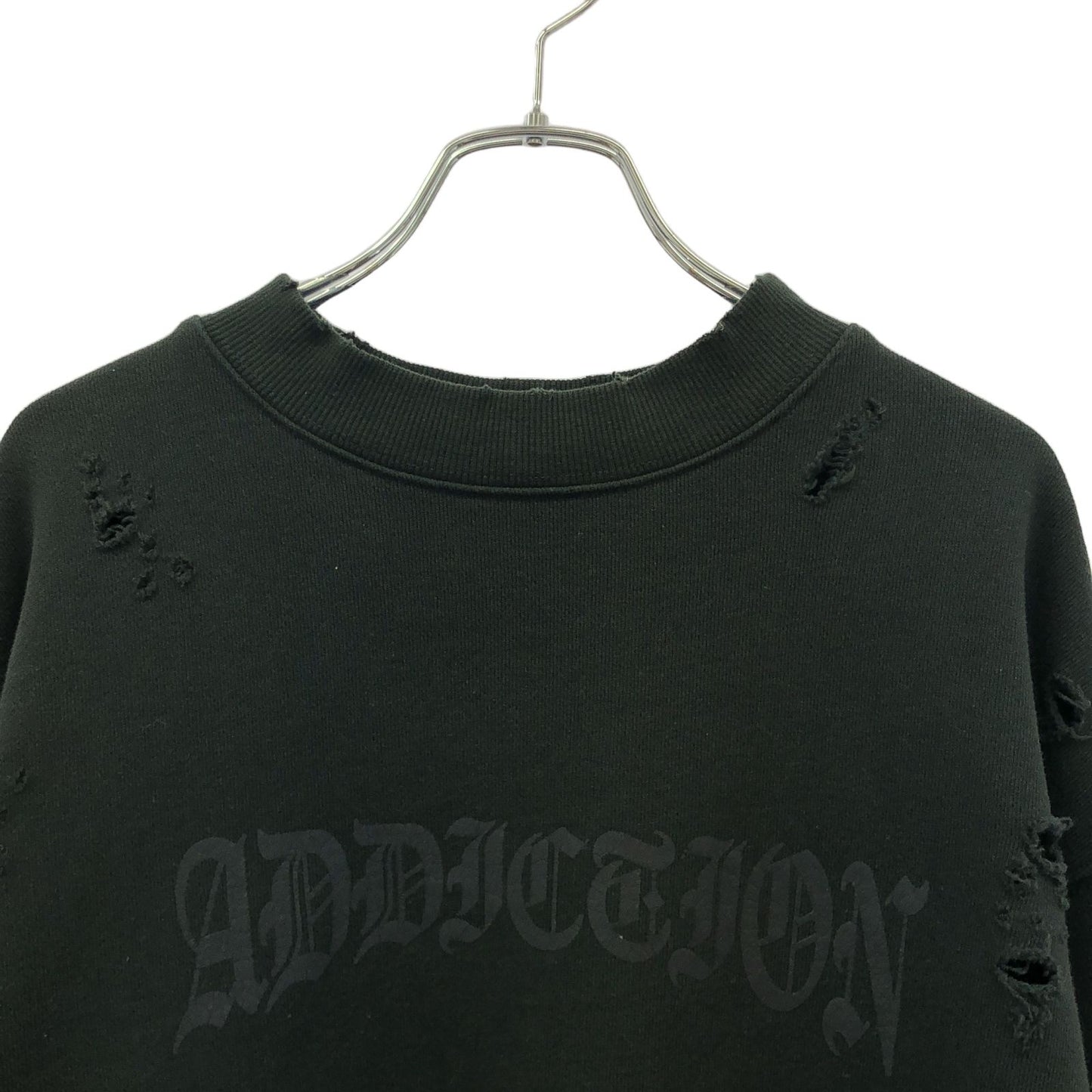 PRANK PROJECT Charcoal Gray Cotton Sweatshirt - Timeless Elegance