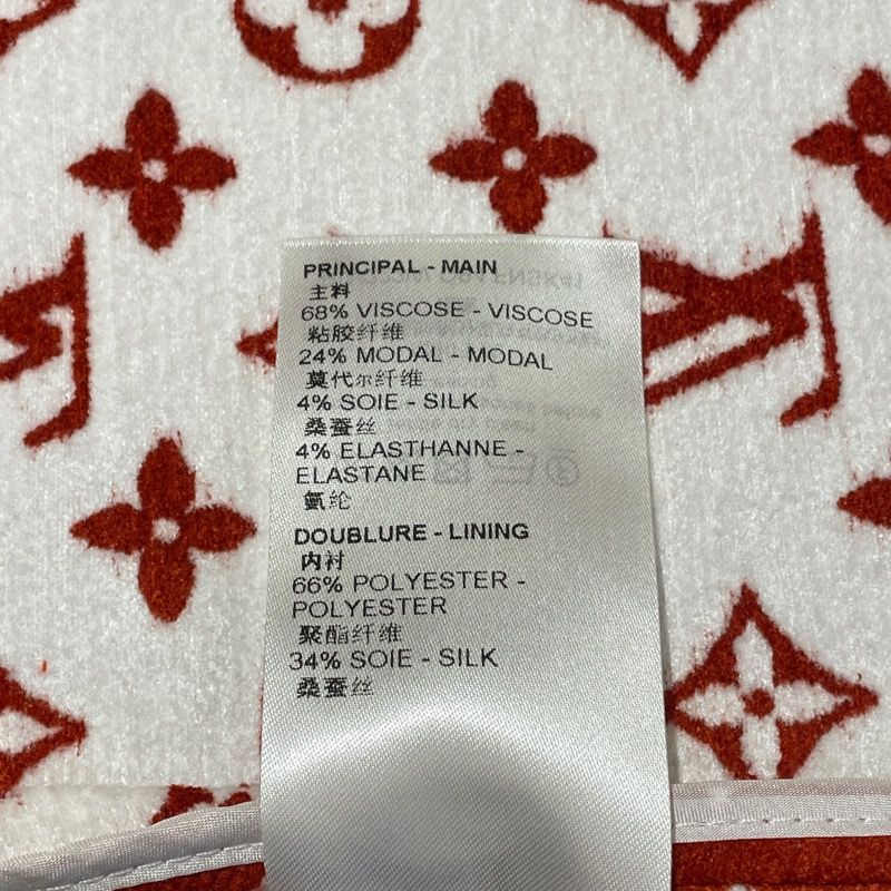 Louis Vuitton Monogram Red Skirt - Exquisite Craftsmanship