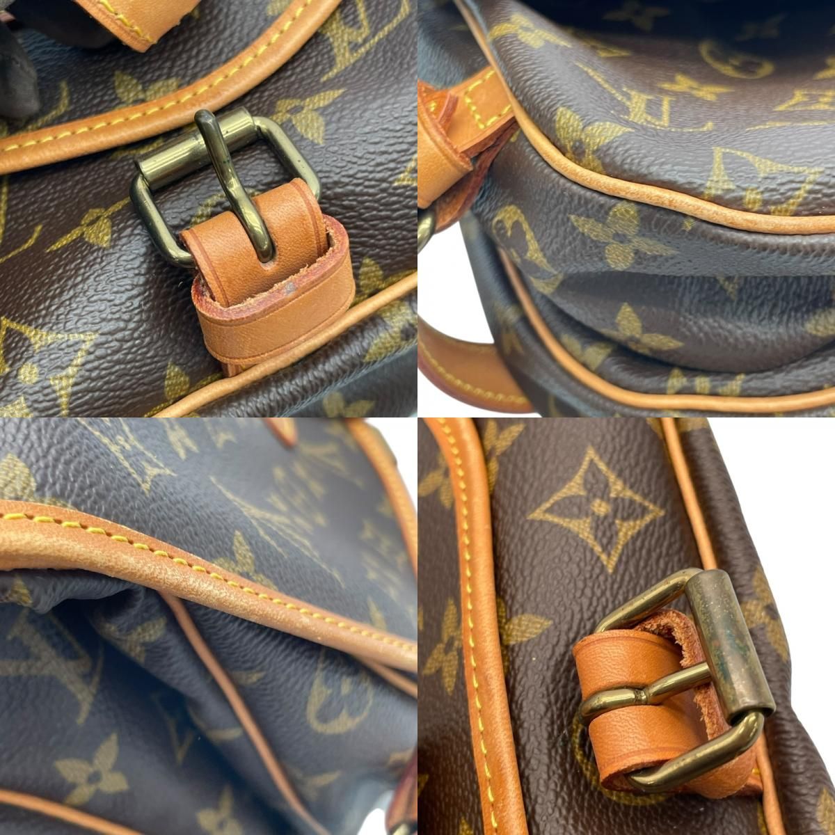 Louis Vuitton Monogram Canvas Soumire 30 Shoulder Bag - Brown