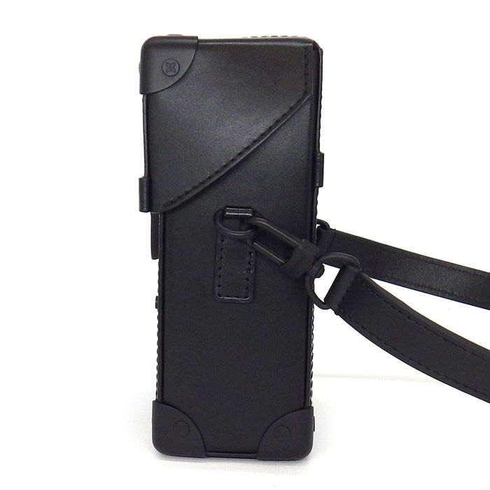 Louis Vuitton Vertical Trunk Wearable Wallet M82077 - Black Monogram Eclipse