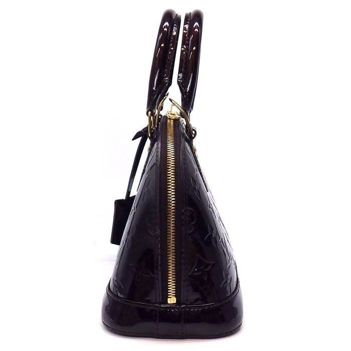 Louis Vuitton Alma BB Amarante Vernis Handbag - Exquisite Craftsmanship