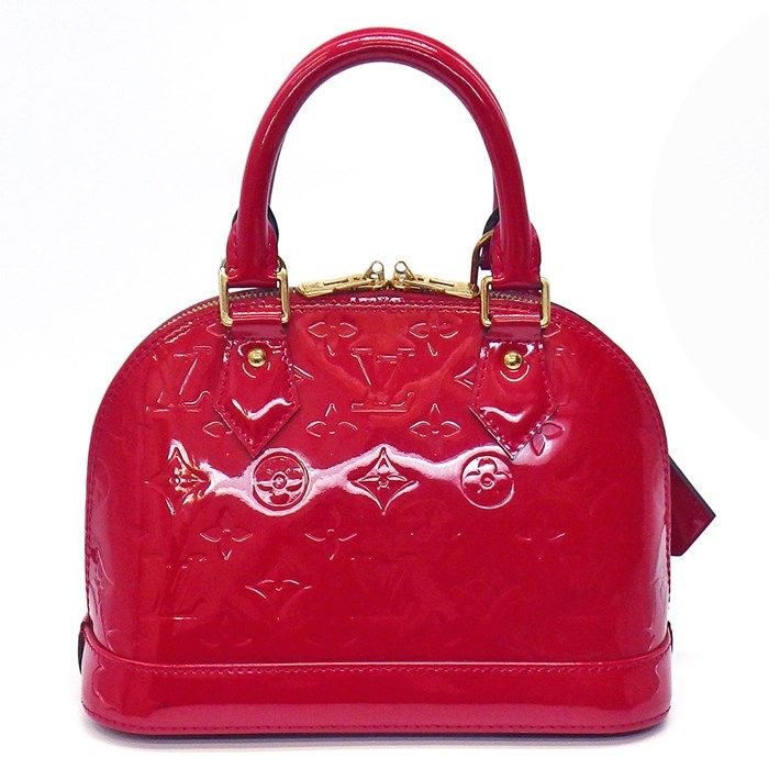 Louis Vuitton Alma BB Handbag in Pommes d'Amour - Exquisite Craftsmanship