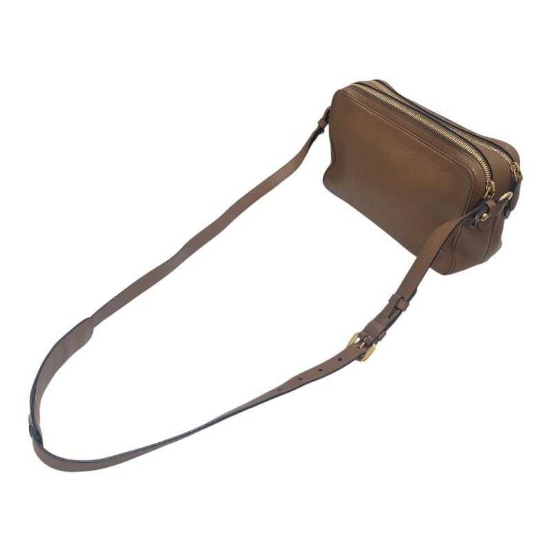 PRADA Unisex Leather Camera Bag - Timeless Elegance