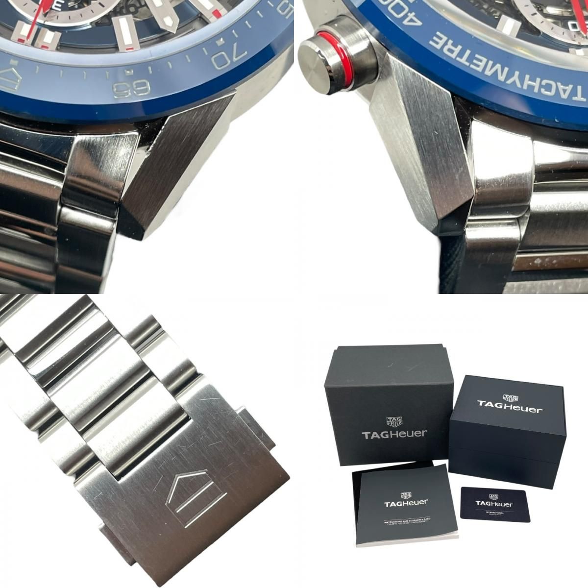 TAG Heuer Carrera Calibre 01 Chronograph - Blue Dial Automatic Watch