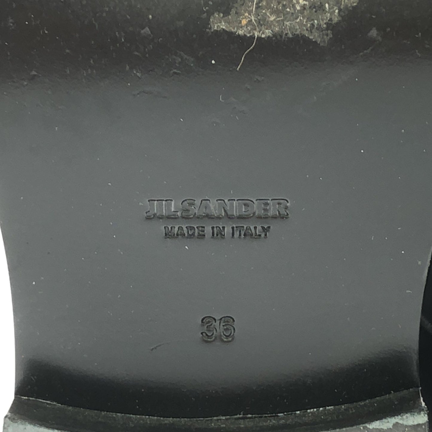 JIL SANDER Black Riding Tall Boots - Timeless Elegance