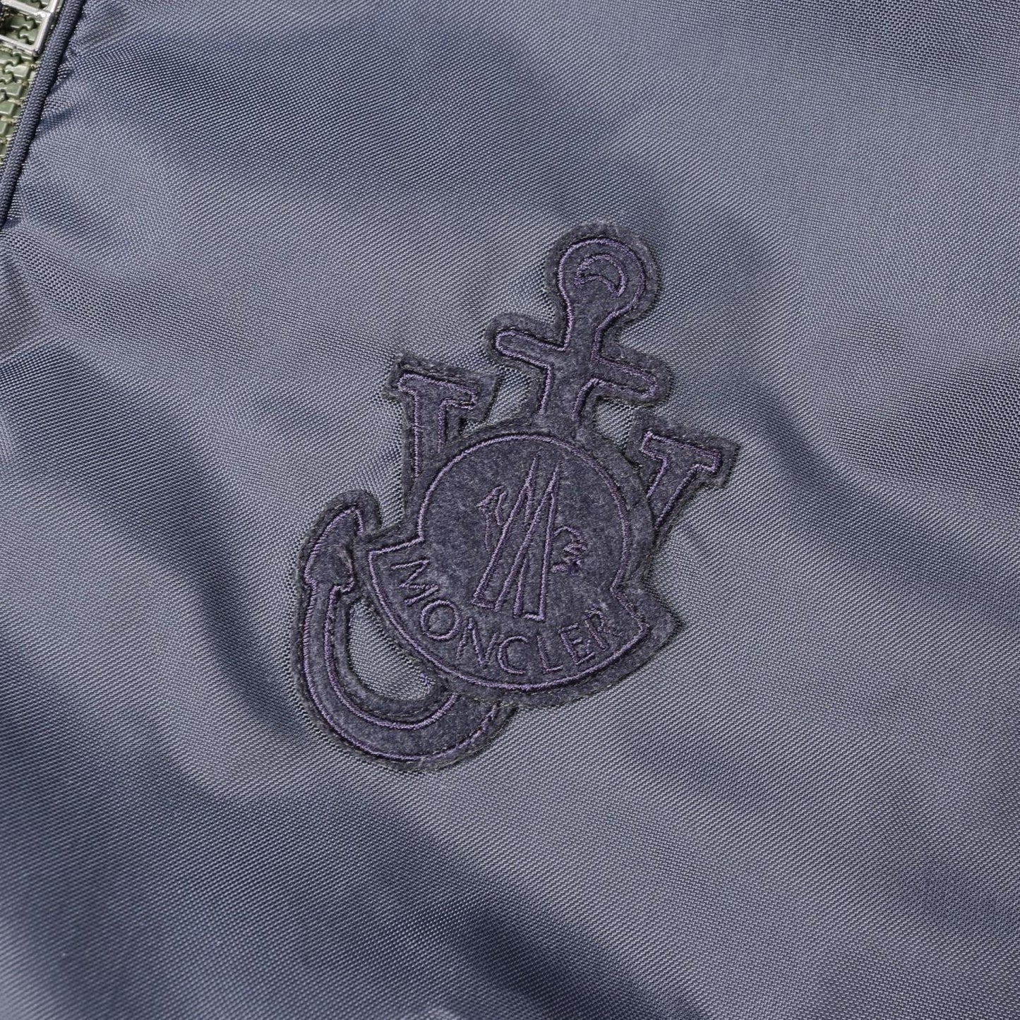 MONCLER Genius 1 JW Anderson Ballintoy Navy Nylon Jacket - Size S
