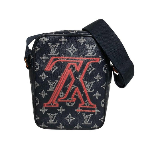 Louis Vuitton Danube PM Upside Down Shoulder Bag - Black & Orange