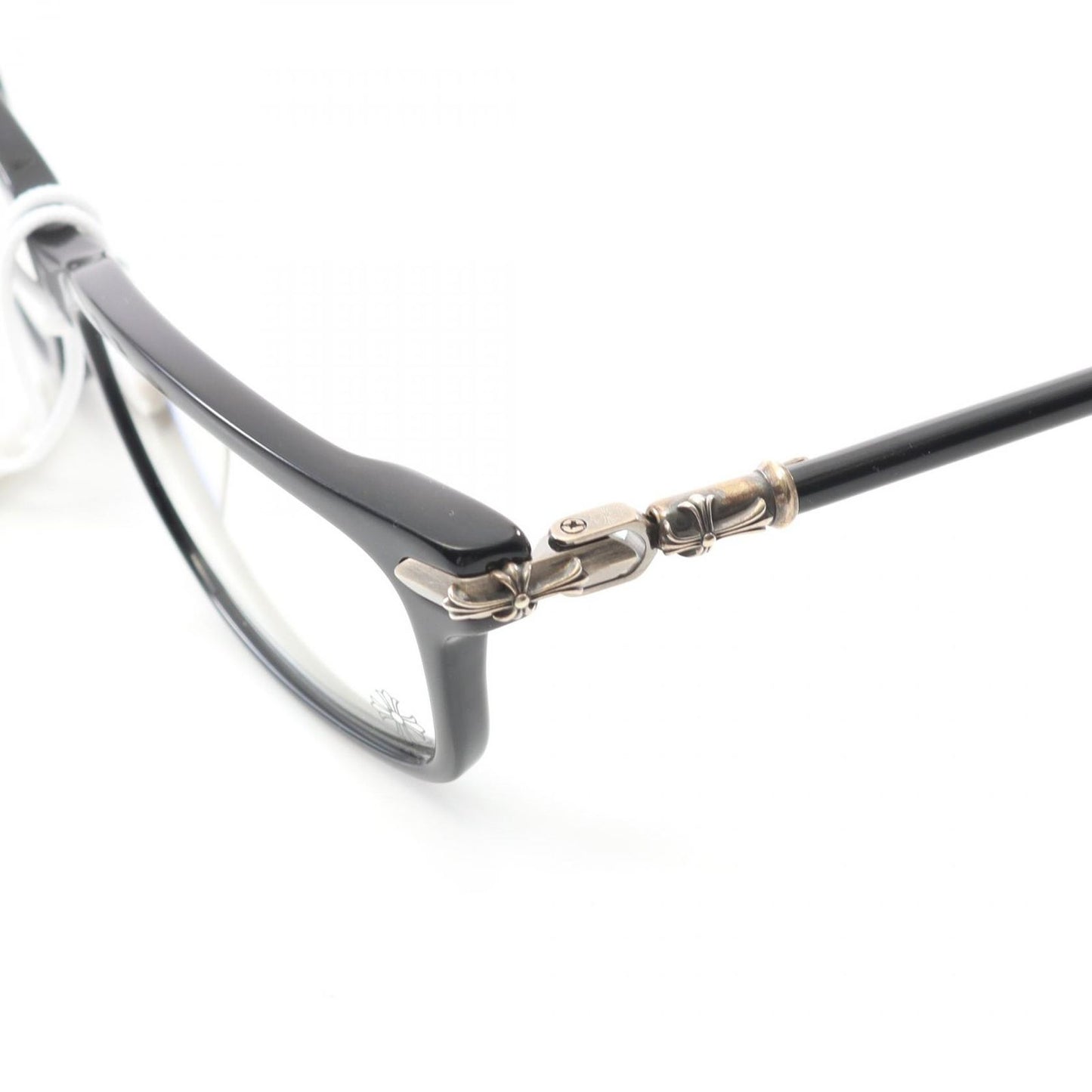 CHROME HEARTS Black & Silver Sunglasses - Timeless Elegance