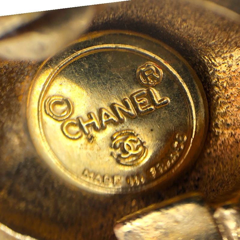 CHANEL Coco Mark Round Earrings - Exquisite Metal Jewelry