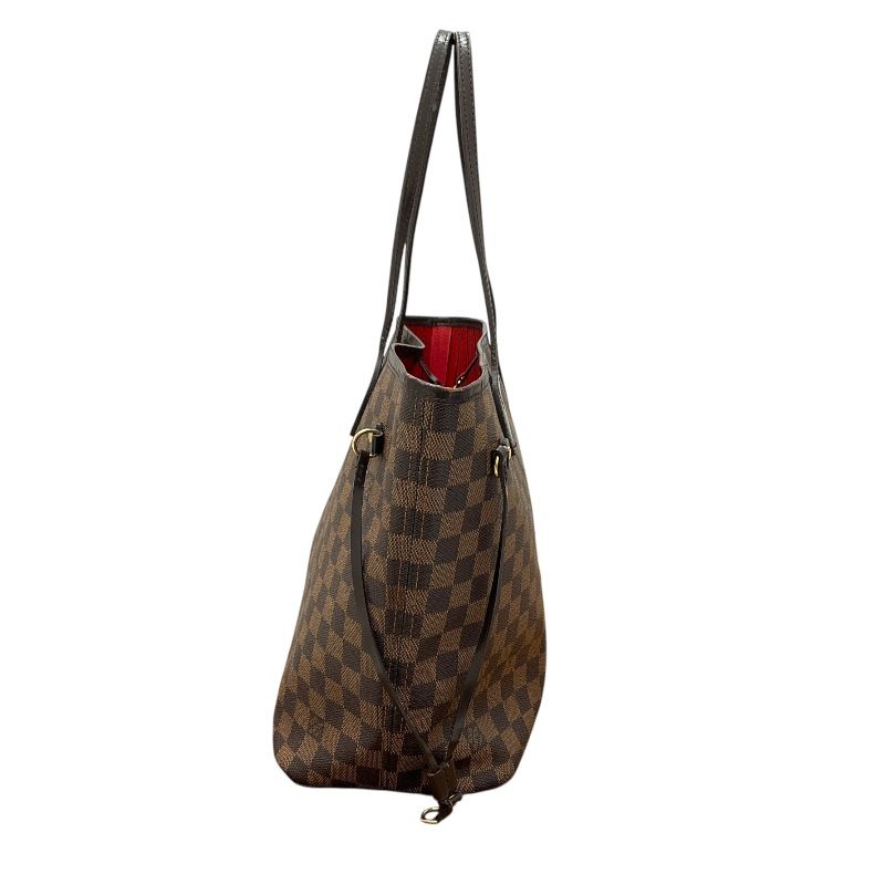 Louis Vuitton Neverfull MM Brown Damier Canvas Tote Bag