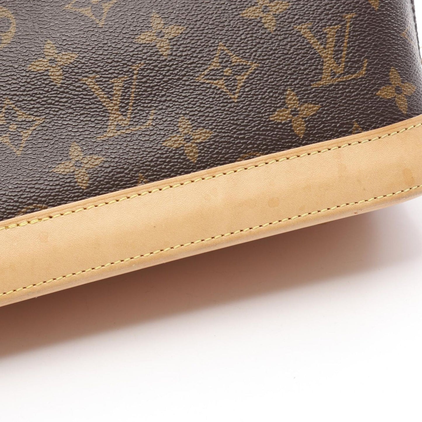 Louis Vuitton Alma BB Handbag - Timeless Elegance in Brown Monogram