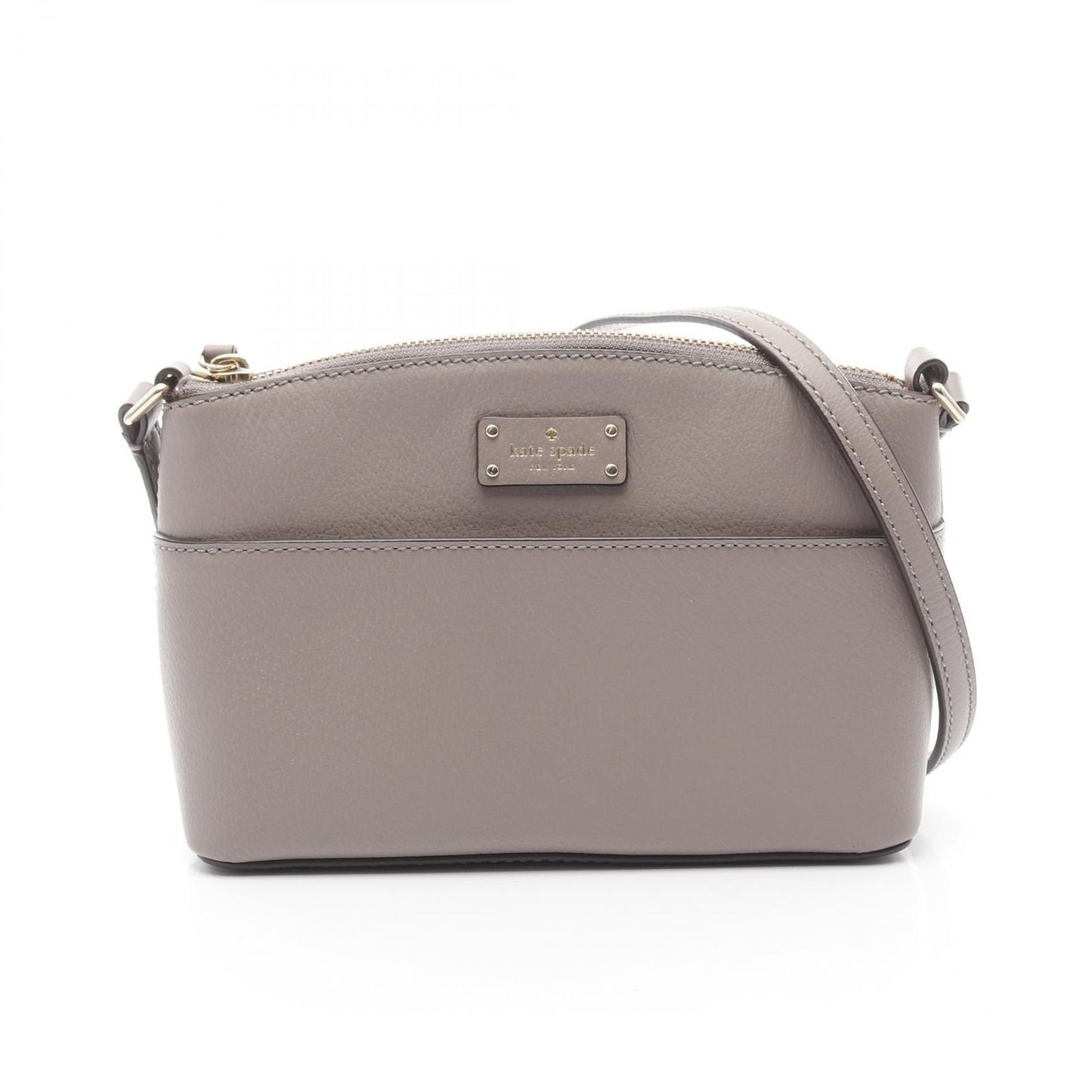 Kate Spade Groove Street Millie Leather Shoulder Bag in Beige