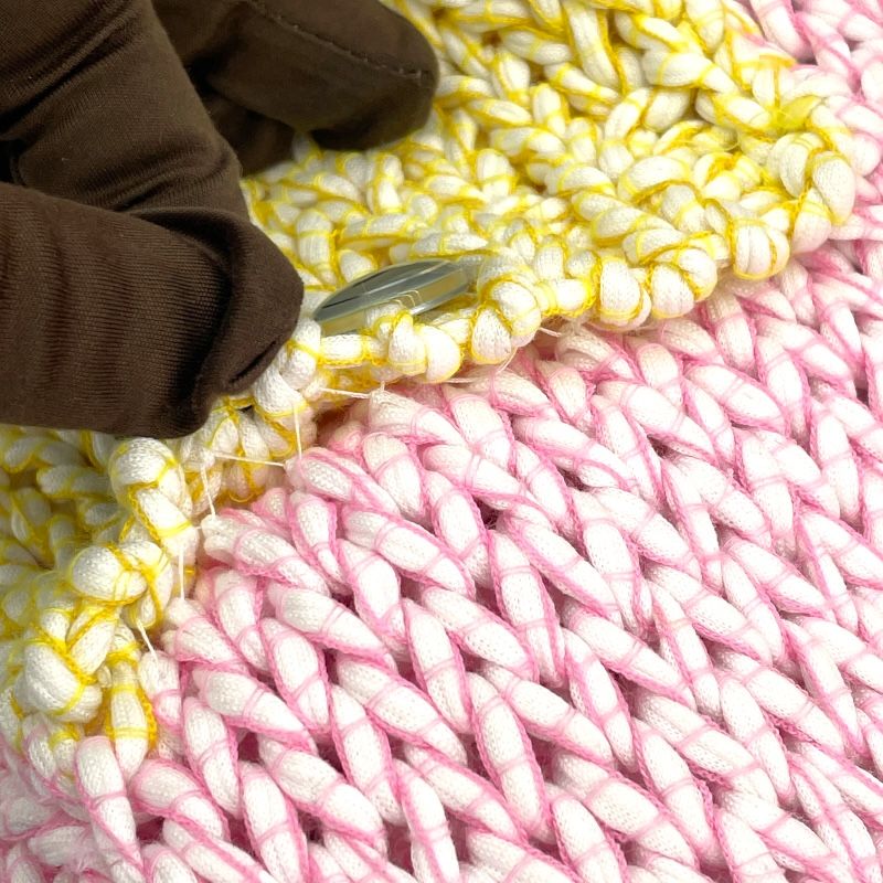 CHANEL Multicolor Cotton Knit Cardigan - Timeless Elegance