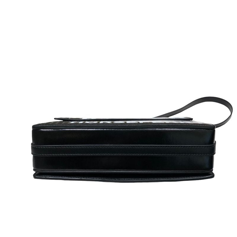 Burberry Horseferry Shoulder Bag in Black Leather - Timeless Elegance