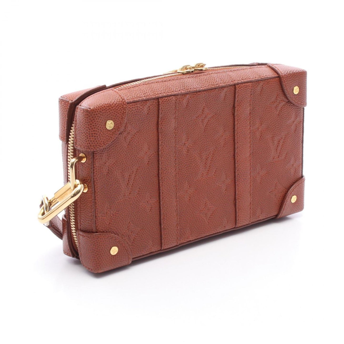 LOUIS VUITTON × NBA Soft Trunk Shoulder Bag - Brown Leather