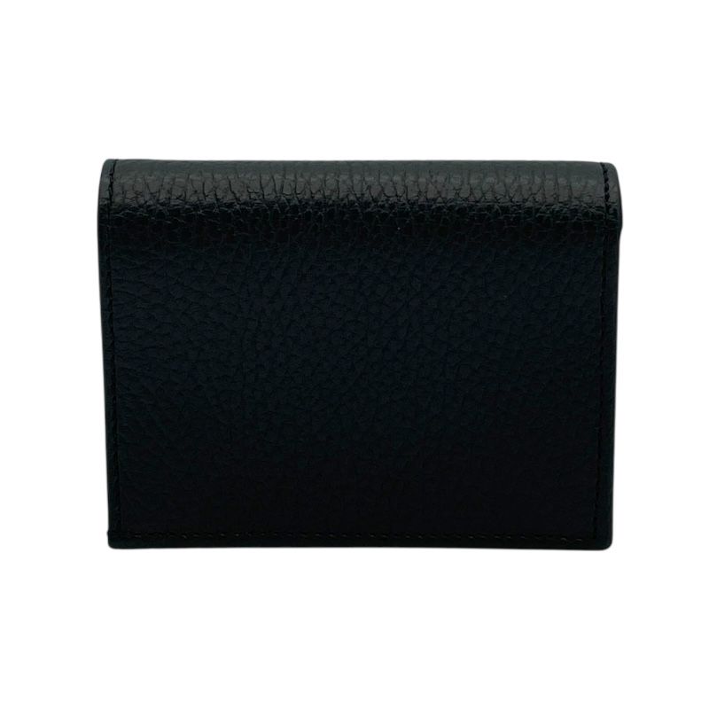 GUCCI GG Marmont Wallet in Black Leather - Timeless Elegance