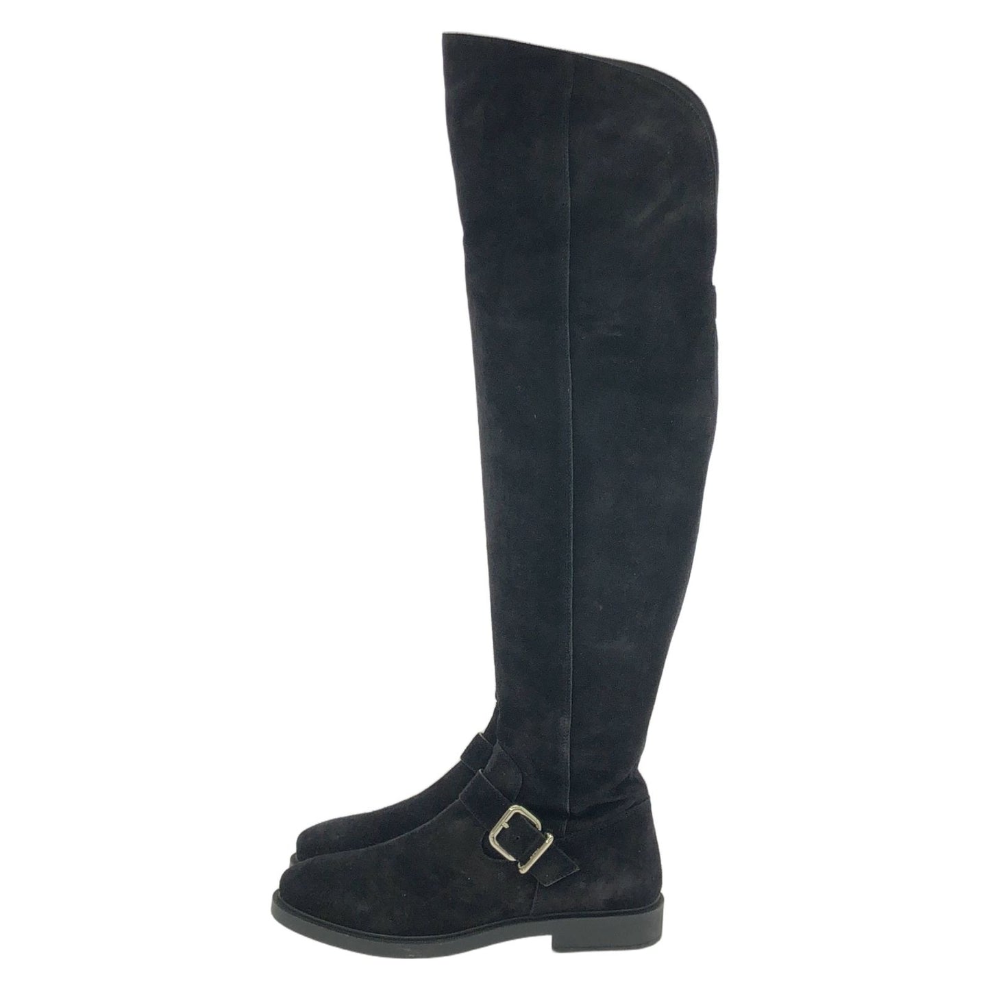 TOD'S Black Suede Long Boots - Timeless Elegance