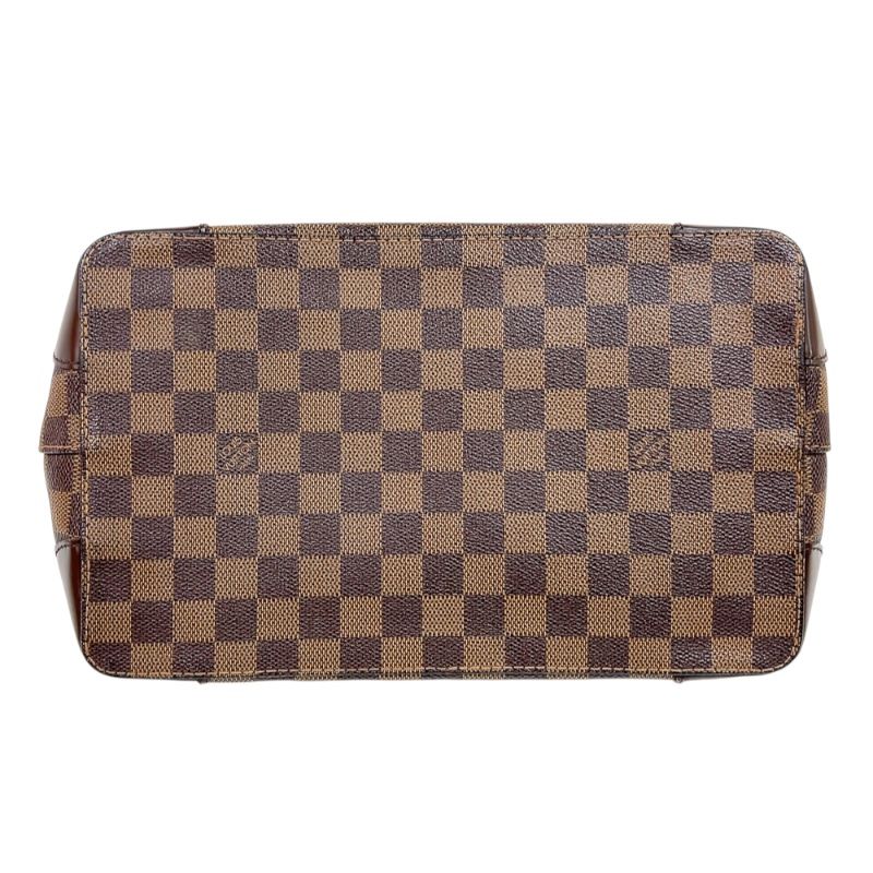 Louis Vuitton Hampstead PM Handbag - Damier Canvas with Gold Hardware