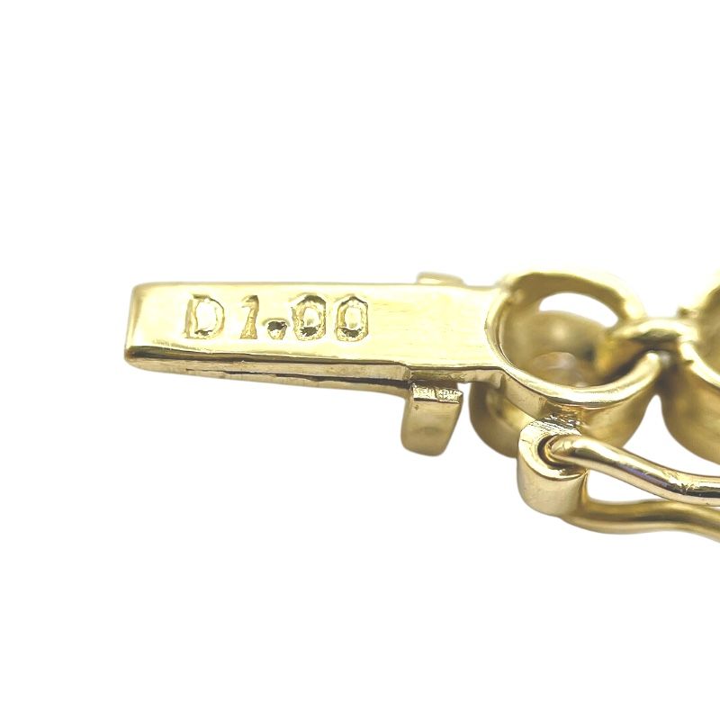 K18 Yellow Gold Diamond Tennis Bracelet - 1.0ct Elegance