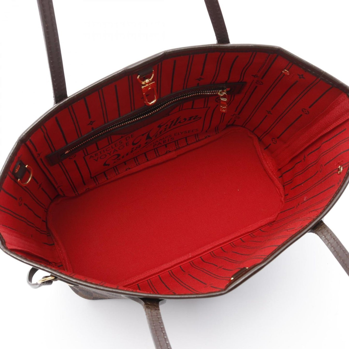 Louis Vuitton Neverfull PM Tote Bag - Timeless Elegance in Brown