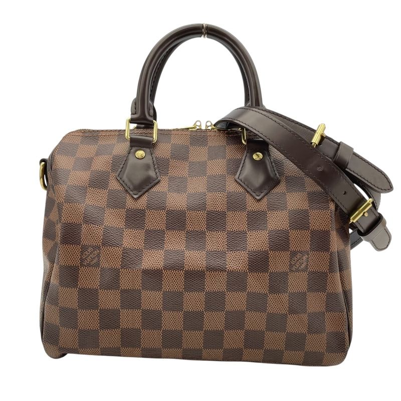 Louis Vuitton Speedy Bandoulière 25 - Brown Damier Ébène