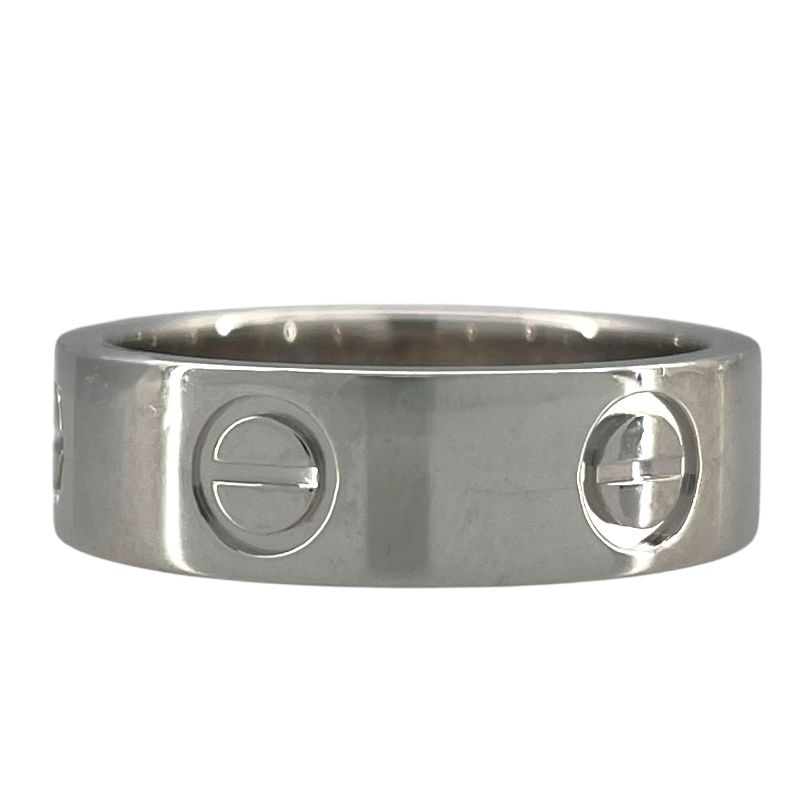 Cartier Love Ring in Platinum Pt950 - Timeless Elegance