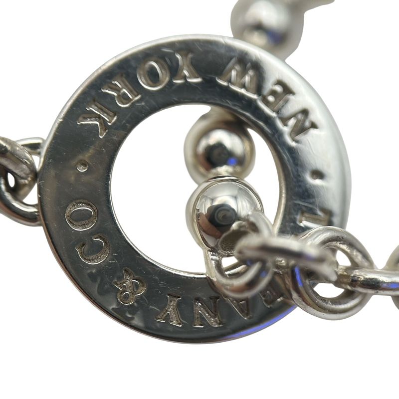 Tiffany & Co. Return to Heart Wrap Beads Bracelet in Silver