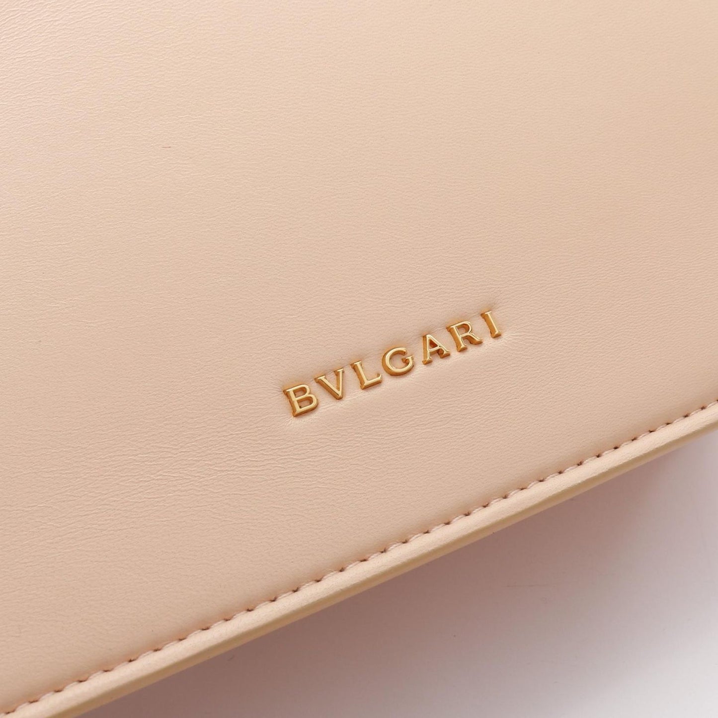 BVLGARI Serpenti Forever Chain Shoulder Bag in Baby Pink Leather
