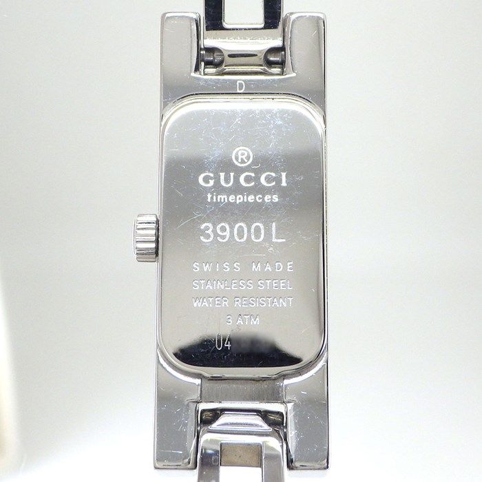 GUCCI 3900L Bangle Watch with Diamond Dial - Exquisite Craftsmanship