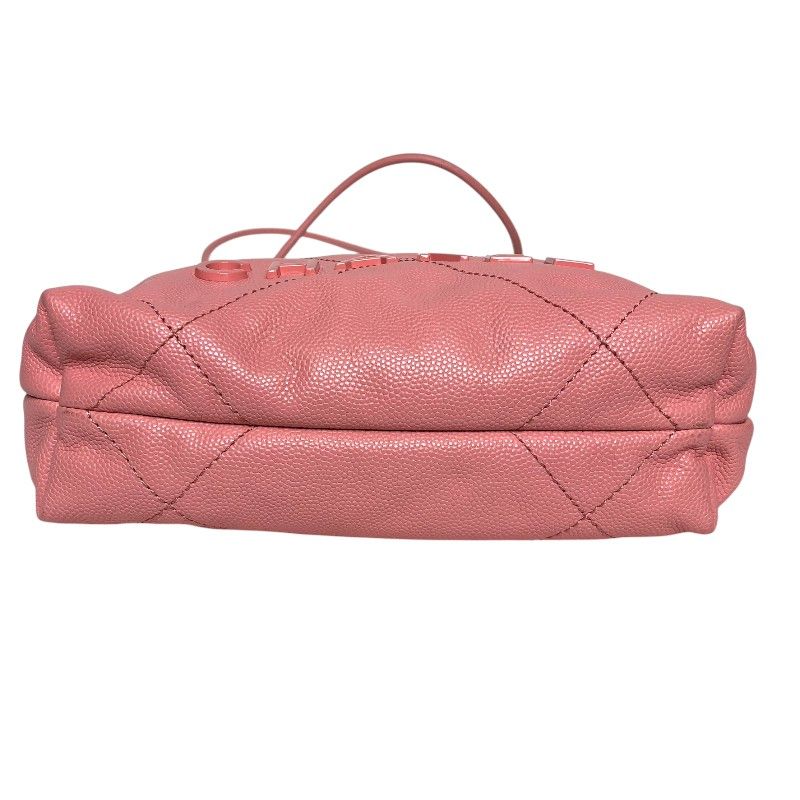 CHANEL22 Mini Bag in Coral Pink with Gold Hardware