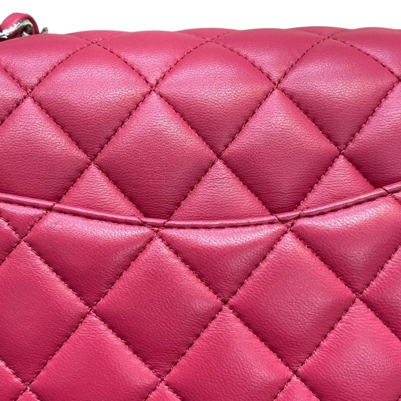 CHANEL Mini Matelassé 17 Pink & Silver Hardware Shoulder Bag