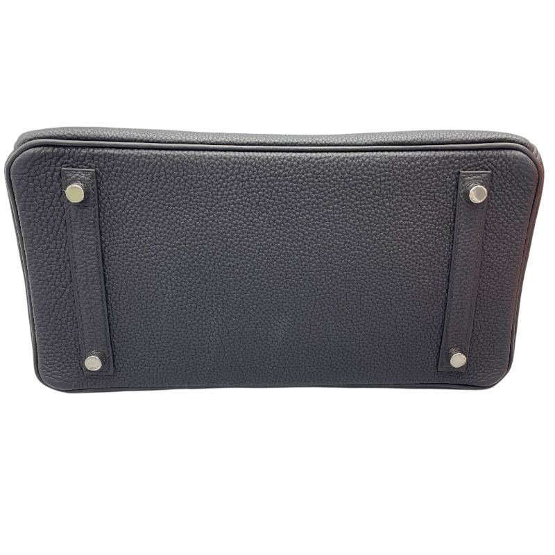 HERMES Birkin 30 Y Stamp Black/Silver Hardware - Unused Display Piece