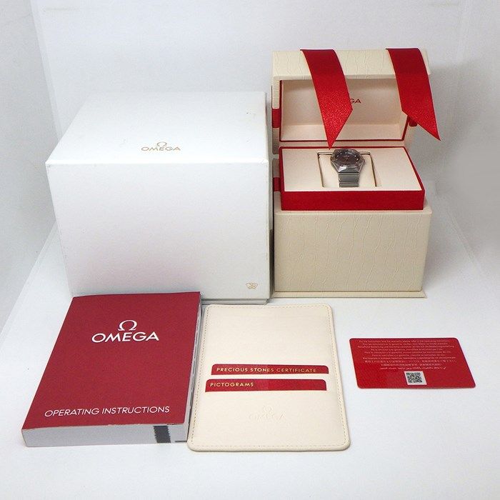 OMEGA Constellation 131.10.28.60.60.002 - Exquisite Purple Dial Watch