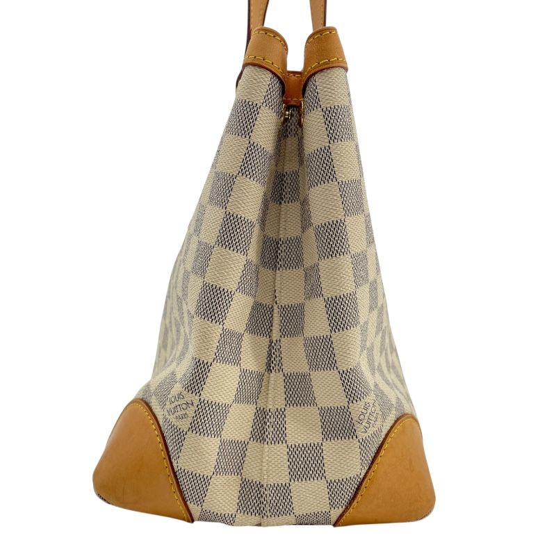 Louis Vuitton Hampstead PM Damier Azur Tote - White
