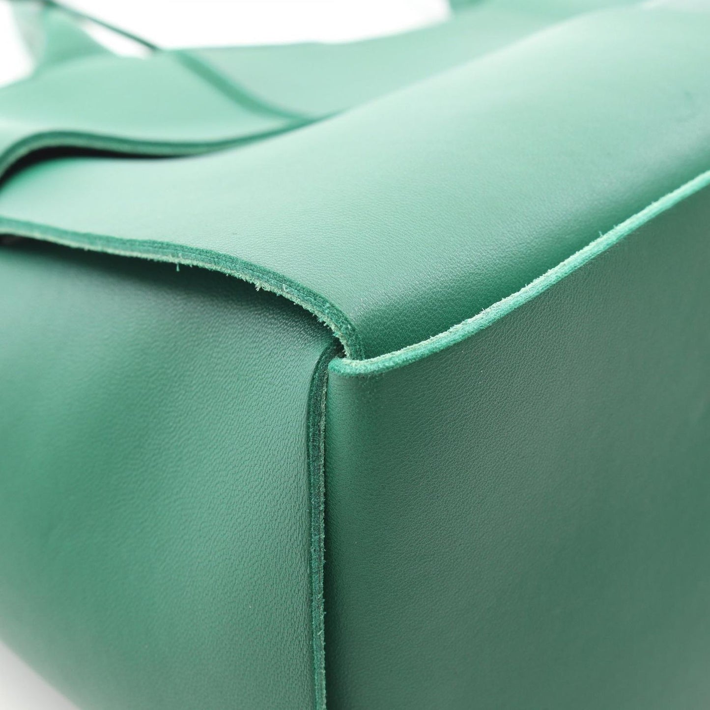 Bottega Veneta Arco Maxi Intrecciato Tote Bag in Green Leather