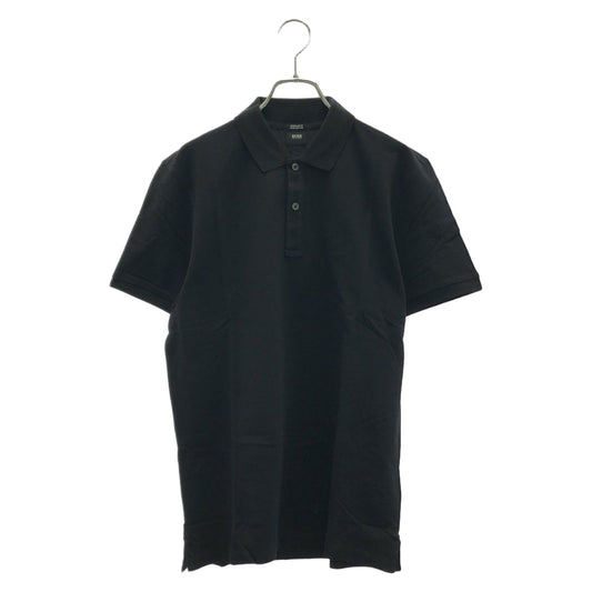 HUGO BOSS Black Cotton Polo Shirt - Timeless Elegance