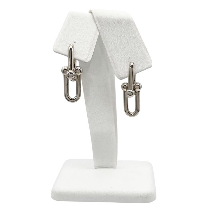 Tiffany & Co. Hardware Large Link Earrings in Sterling Silver
