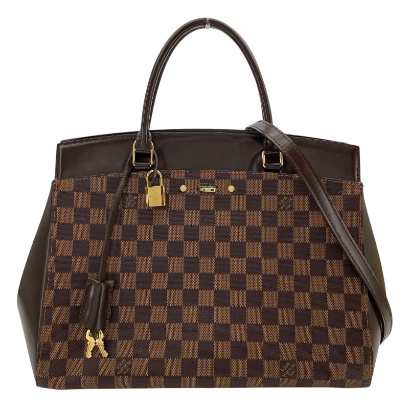 Louis Vuitton Rivoli MM Brown Damier Ebene Shoulder Bag
