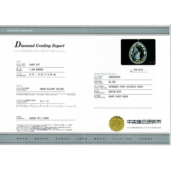 Exquisite Light Yellow Oval Diamond Necklace in Platinum