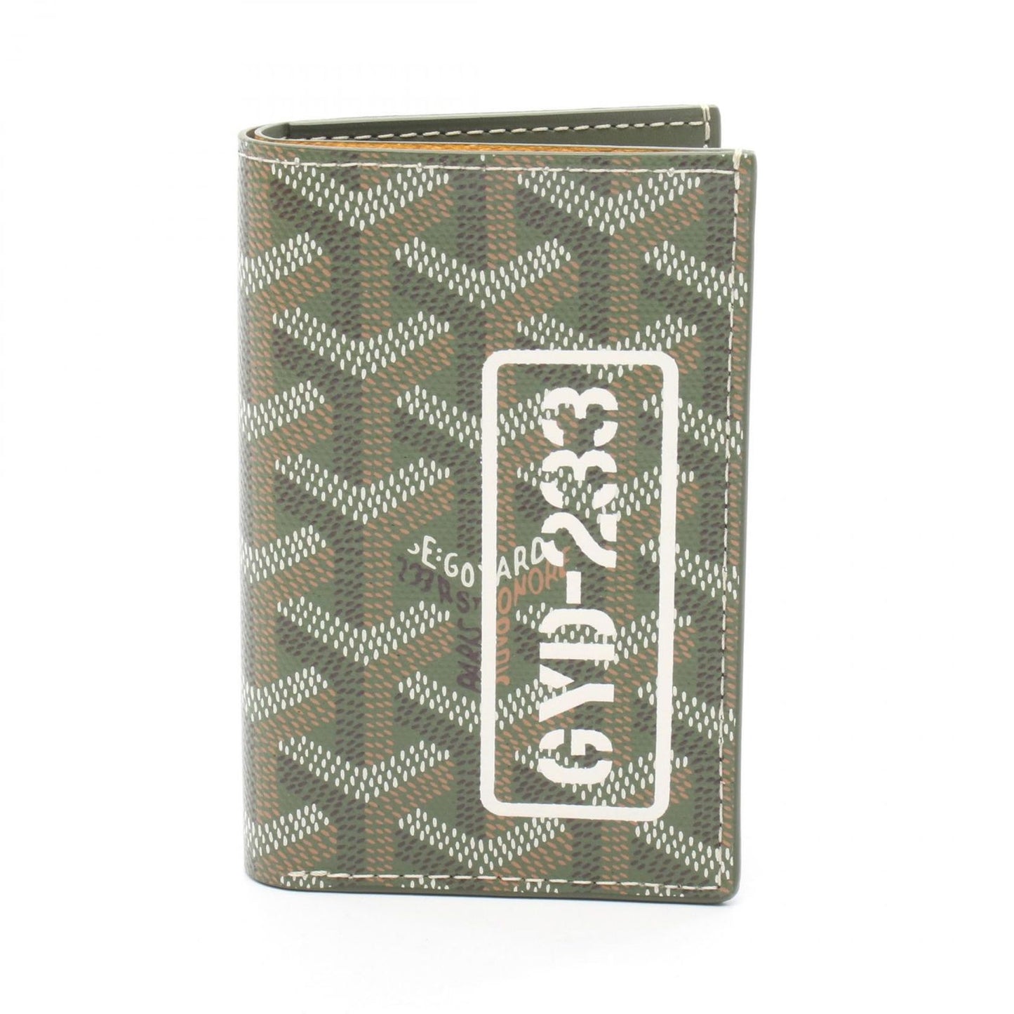 GOYARD Saint Pierre Card Holder GYD-233 in Khaki Green