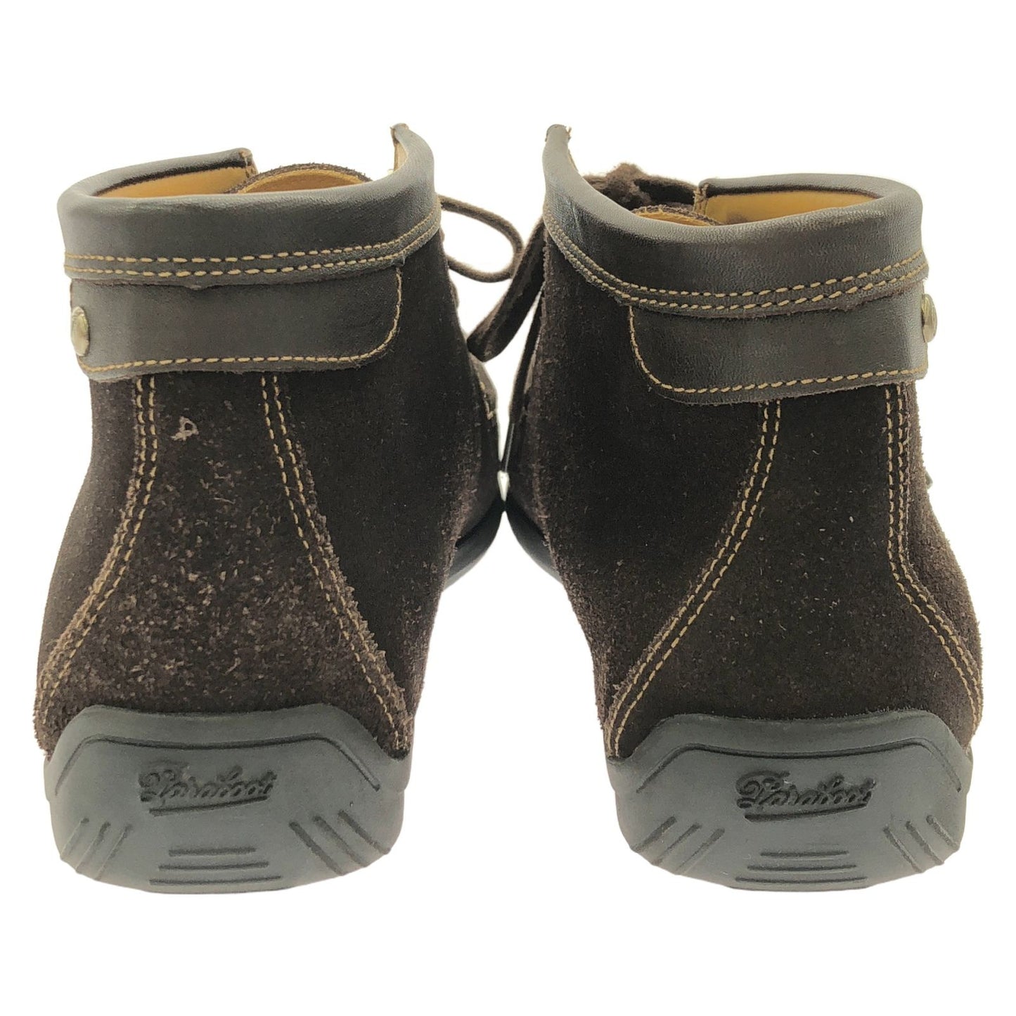 Paraboot Beige Suede Chukka Boots - Timeless Elegance